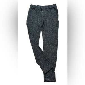 Zara Black Sparkle Pull On Stretch Pants